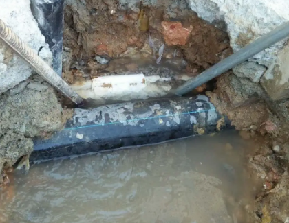 石鼓测漏水之水管漏水